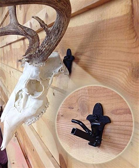 mule metal brackets for decoration|Amazon.com: Deer Skull Mounting Kit.